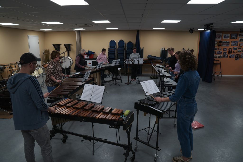 Melodisch slagwerkgroep muziekvereniging Olympia / Con Brio Monnickendam.