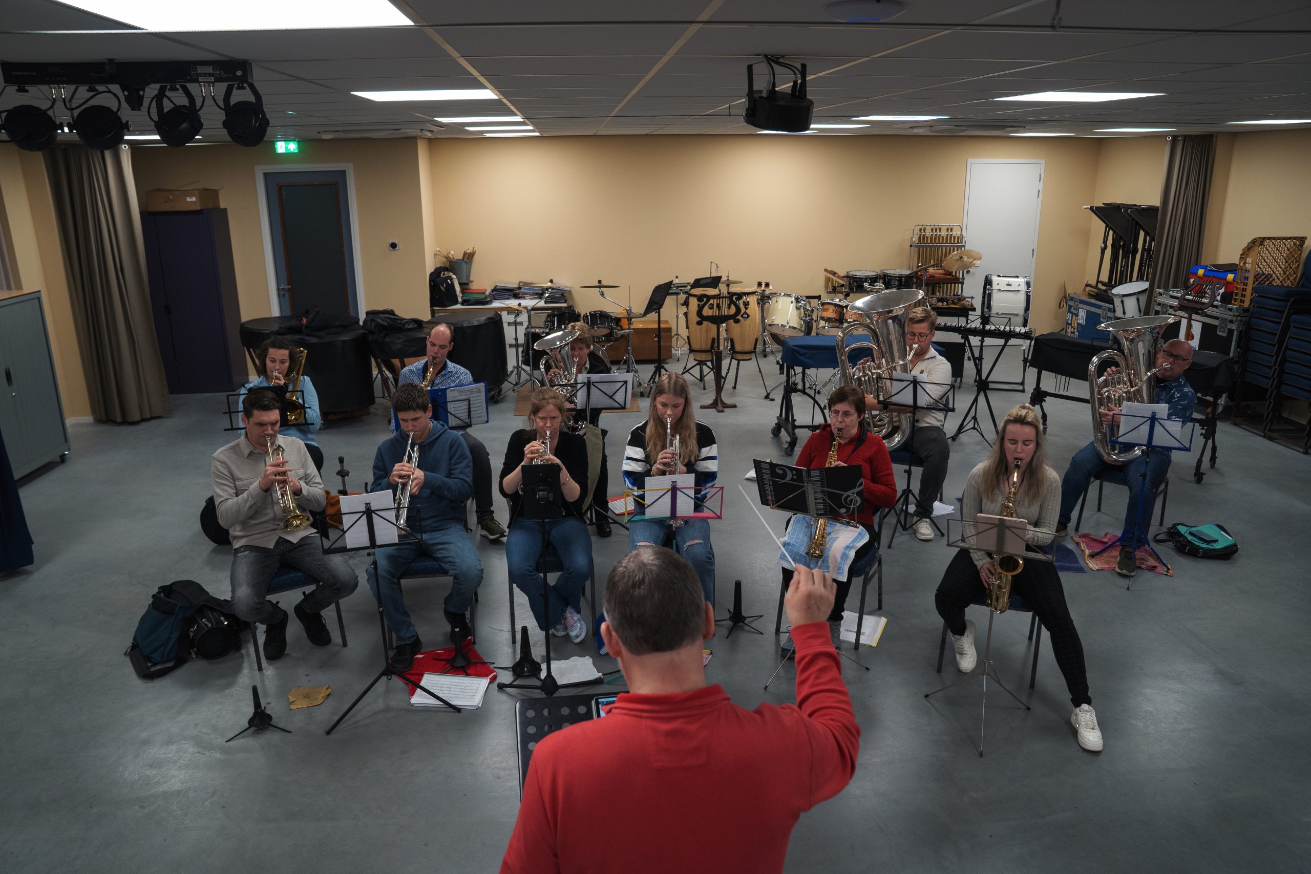 Opleidingsorkest van muziekvereniging Olympia / Con Brio uit Monnickendam.